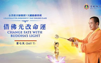「金菩提」宗師《借佛光 改命運》|金菩提網路念佛修持班第7天分享|金菩提評價分享